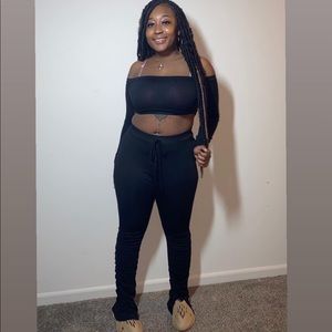 Cozy two piece pants set